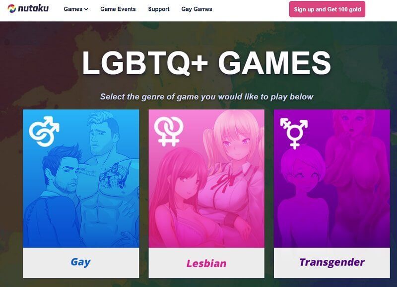 LGBTQ+ games nutaku